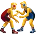 Men Wrestling