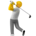 Person Golfing