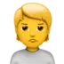 Person Pouting
