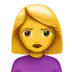Woman Pouting