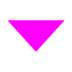 Triangle pointant vers le bas