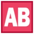 AB Button (Blood Type)