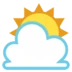 Sun Behind Cloud