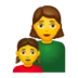 Family: Woman, Girl