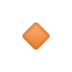Small Orange Diamond