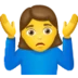 Woman Shrugging