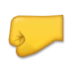 Pięść Skierowana W Lewo