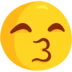 Kissing Face With Smiling Eyes