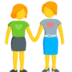 Women Holding Hands