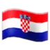 Flagge von Kroatien