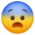 Ängstliches Gesicht