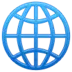 Globus mit Meridianen