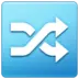 Symbol für „Titel im Zufallsmodus“