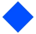 Large Blue Diamond