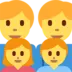 Family: Man, Man, Girl, Boy