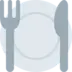 Fork and Knife With Plate