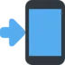 Mobile Phone With Arrow