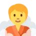 Person In Steamy Room
