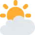 Sun Behind Cloud