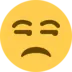 Unamused Face