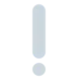 White Exclamation Mark