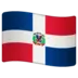 Dominikanska Republikens Flagga