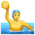 Man Som Spelar Vattenpolo