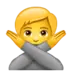 Person Som Gestikulerar Nej