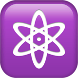 Atom Symbol on Apple