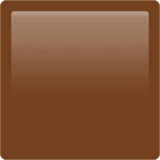 Brown Square on Apple
