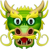 Dragon Face on Apple
