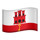 Gibraltars Flagga on Apple