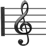 Pauta musical on Apple