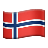 Flag: Svalbard & Jan Mayen on Apple