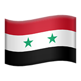 Flag: Syria on Apple