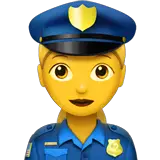 Kvinnlig Polis on Apple