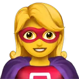 Superheldin on Apple