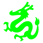 Dragon Face on AU by KDDI
