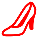Scarpa con tacco alto on Docomo