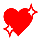 Sparkling Heart on Docomo