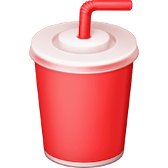 Cup With Straw on Facebook