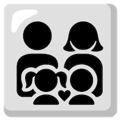 Family: Man, Woman, Girl, Boy on Google