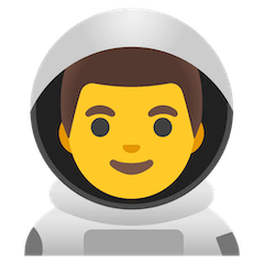 Miesastronautti on Google
