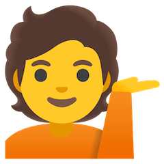 Person Tipping Hand on Google