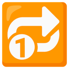 Symbol Powtarzania Jednej Ścieżki on Google