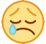 Crying Face on HTC