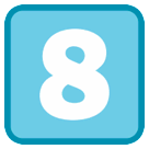 Tasta Numerică Opt on HTC