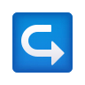 Left Arrow Curving Right on Icons8