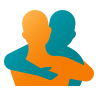 People Hugging on Icons8