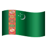 Flag: Turkmenistan on Icons8